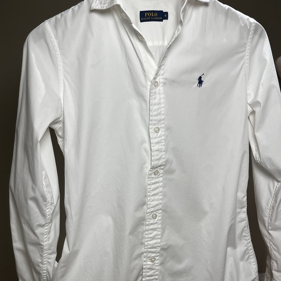 Polo by Ralph Lauren Men's White Button Down Shirt - Picture 5 of 6